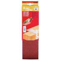 Trakasti brusni papir 75x533 GR120 | drvo-metal/alu-oksid set 3/1 Einhell by KWB - Slika 2